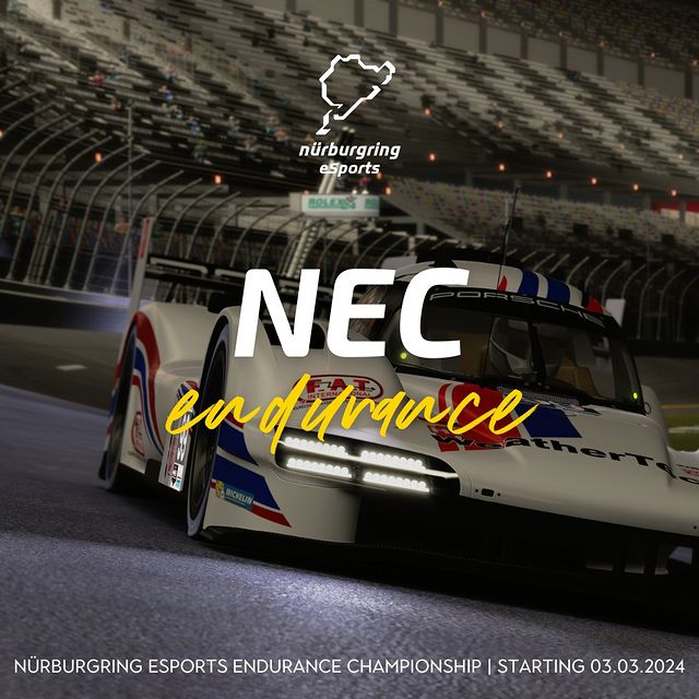 [EN] 🏁 Ready to embark on the ultimate endurance challenge? Introducing the Nürburgring eSports Endurance Championship! 🚗💨 Join us for 11 adrenaline-packed events where best 6 results count towards the NEC. Whether you're a solo racer or part of a...