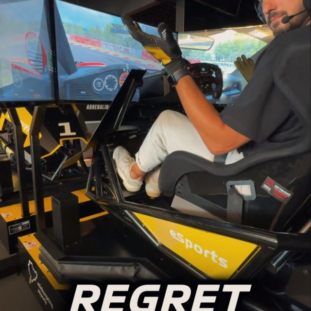 Risiko auf Maximum, Gefahr auf Null! 💥 Unsere Full-Motion Simulatoren bringen vollen Adrenalinkick - ganz ohne Verletzungsgefahr. 🤝

#nuerburgringesports #simracing #nürburgring #koblenz #simulator #meme